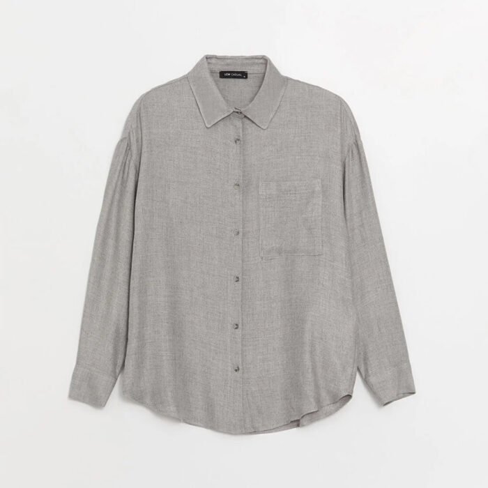 Casual Plain Long Sleeve Oversize